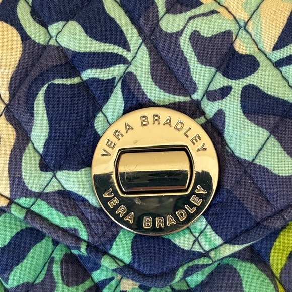 Vera Bradley Quilted Wallet in Katalina Blue - Picture 2 of 3